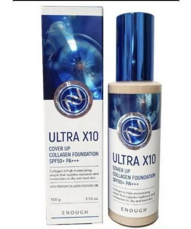 ENOUGH Tonal face cream moisturizing matte collagen - Buy Online on GoSupps.com