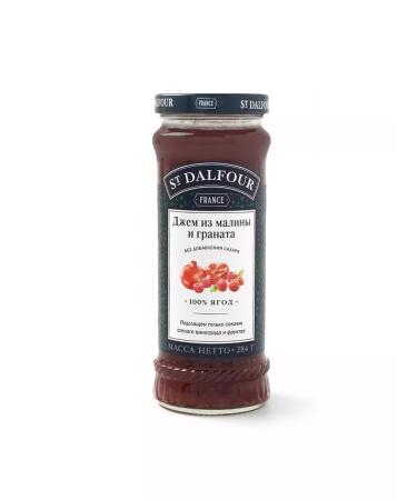 St Dalfour Raspberry jam and grenade 284 g France