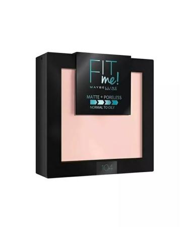 Maybelline New York Fit me matting powder tone 104 - Buy Online on GoSupps.com
