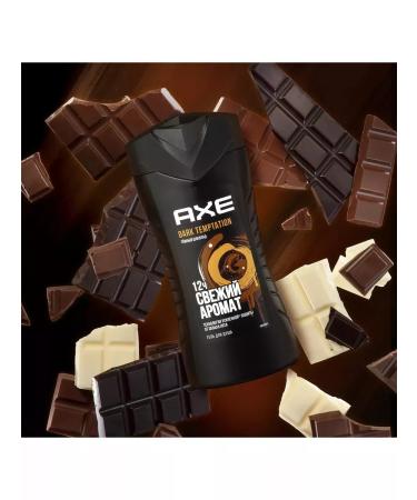 Axe Shower gel "Dark Temption" 250 ml - Buy Online on GoSupps.com