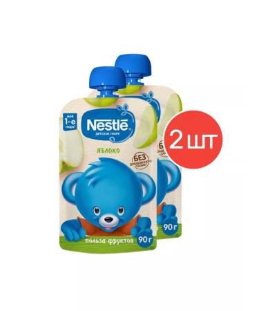 Nestle Apple puree from 4 months 90g 2 pcs