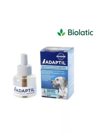 Ceva Pheromones for dogs adapted a replaced block of 48 ml