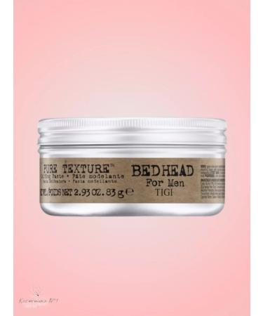 TIGI Bed Head for Men Pure Texture Modeling Paste 83 Gp