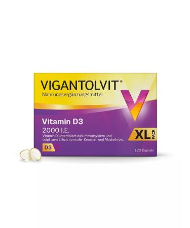 P&G Health Germany GmbH VIGANTOLVIT 2000 ME VIGANTOL VITAMIN D 3 - 120 pieces - Buy Online on GoSupps.com
