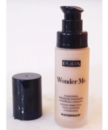 Pupa Waterproof tonal cream Wonder Me 25 Natural Beige - Buy Online on GoSupps.com