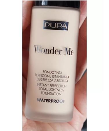 Pupa Waterproof tonal cream Wonder Me 25 Natural Beige - Buy Online on GoSupps.com