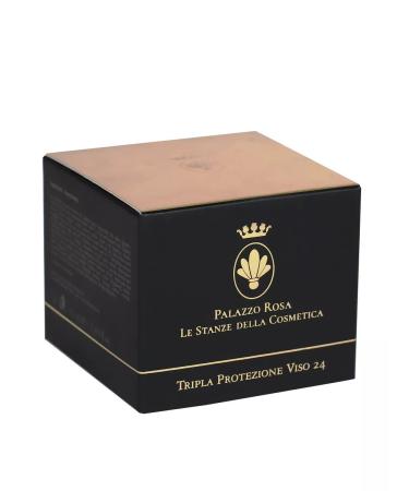PALAZZO ROSA Facial cream triple protection 24 50ml Italy - Buy Online on GoSupps.com
