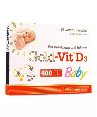 Olimp Labs Gold-Vit D3 Baby vitamin D3 30 capsules