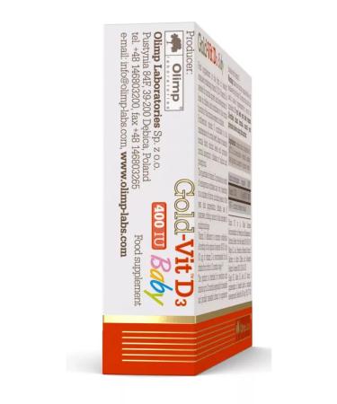 Olimp Labs Gold-Vit D3 Baby vitamin D3 30 capsules - Buy Online on GoSupps.com