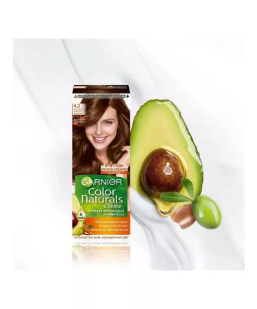 Garnier Color Naturals hair dye 4.3 Golden chestnut - 2 pcs - Buy Online on GoSupps.com