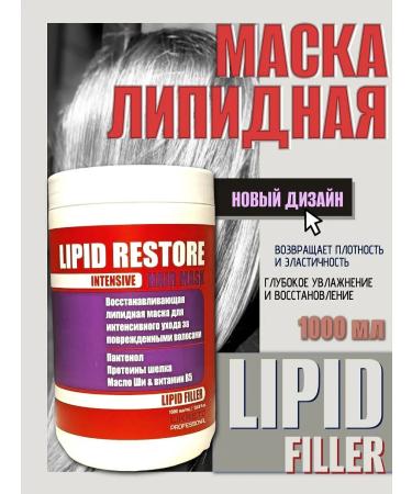 Likreto Set of shampoo and mask with hair lipids 2x1000 ml - Buy Online on GoSupps.com