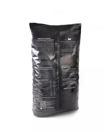 KORWOOD Dry food for cats meat assorted 2kg - Buy Online on GoSupps.com