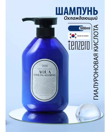 Tenzero Moisturizing shampoo for hair growth 500 ml Korea