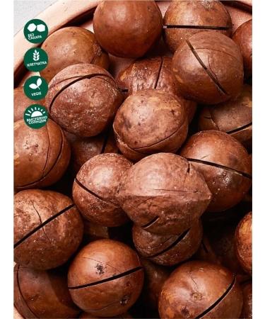 Nut brand Macadamia walnut in the shell large - Buy Online on GoSupps.com