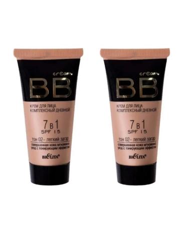 BELITA BB face cream 7V1 tone 02 light tan 2 pcs - Buy Online on GoSupps.com