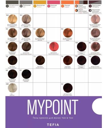 TEFIA Paint 5.81 Light brunette brown-pepper Mypoint 60ml - Buy Online on GoSupps.com