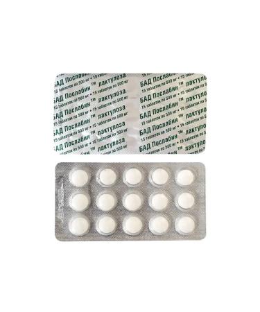Poslabin Bad. Lactulose 0.5 g No. 30 tablets - Buy Online on GoSupps.com