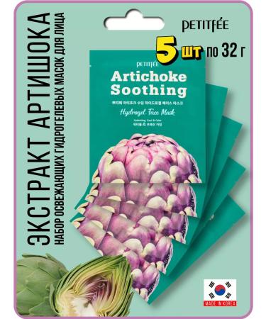 Petitfee A set of hydrogel face masks Korea 5pcs