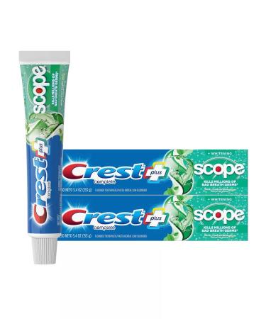 CREST Scope Complete Whitening - Toothpaste 153 G (2 pcs.)