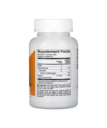 California Gold Nutrition Vitamin D3 500MU for children. Vitamin D3 - Buy Online on GoSupps.com