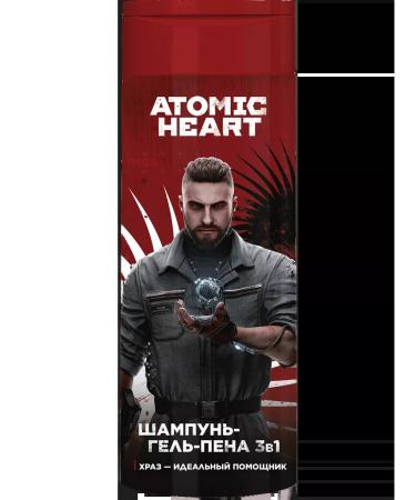 Atomic Heart Moisturizing shampoo-gel-pen 3v1 for men