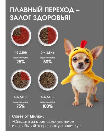 ProMeal Dry food for small breeds of dogs chicken 2.5kg - Buy Online on GoSupps.com