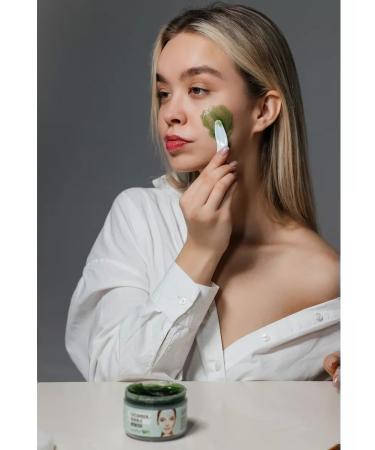 CAD ER Bubble mask for the face with cucumber clay - Buy Online on GoSupps.com