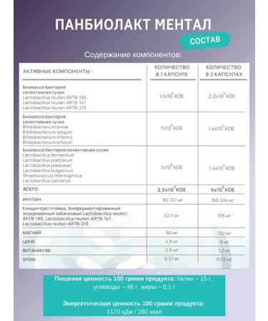 Artlife Panbiolact Mental - Buy Online on GoSupps.com