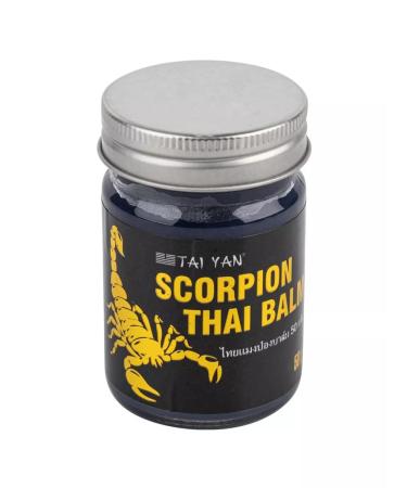 TaiYan Balm with healing herbs and poison of Scorpio Scorpion 50 g