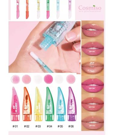 Cosmiso Gift set of lip glosses 6 pieces - Buy Online on GoSupps.com