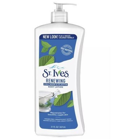 St Ives Body lotion with collagen and elastin 621ml. USA