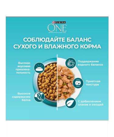 PURINA ONE Feed with a turkey for home cats 1.5 kg - Buy Online on GoSupps.com