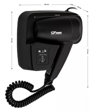 Gfmark Hair hair dryer in a bathroom with a side mount with - Buy Online on GoSupps.com