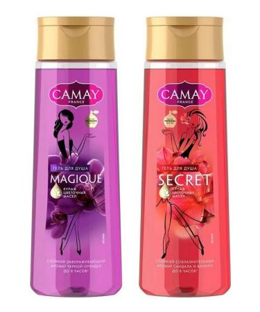 Camay Set of shower gels Women's magic spell 2x250 ml - Buy Online on GoSupps.com