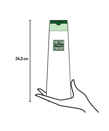 Clean line Hair shampoo and balm 2B1 cotton milk 400 ml - Buy Online on GoSupps.com