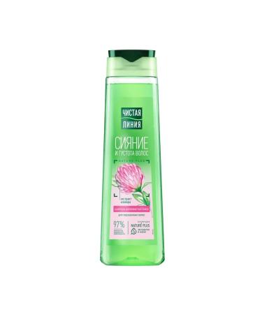 Clean line Hair shampoo Shine and density with clover extract - Buy Online on GoSupps.com