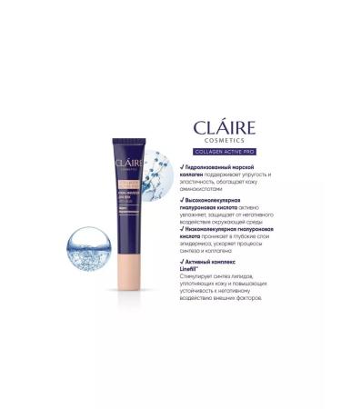 Claire Cosmetics "Collagen Active Pro" Cream-Anti-Age New 15ml Cream Filler - Buy Online on GoSupps.com