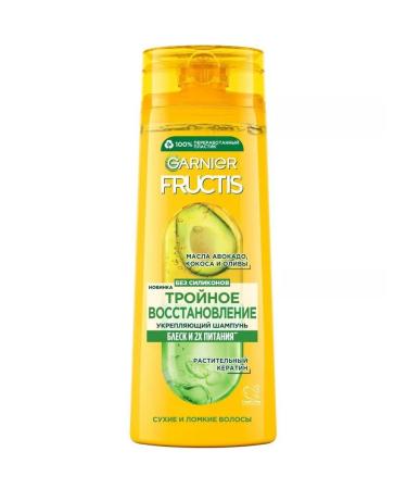 Garnier Hair shampoo Fructis triple recovery 400ml