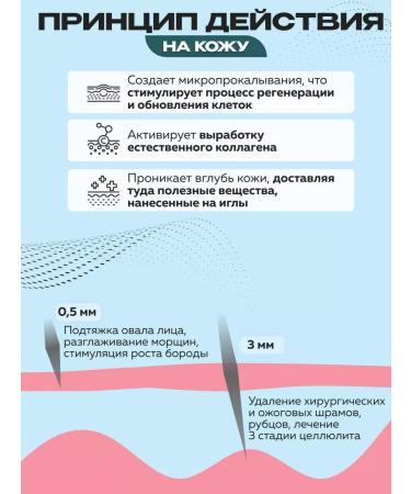 UHOOMA Mesoroller for the face and beard 3B1 - Buy Online on GoSupps.com