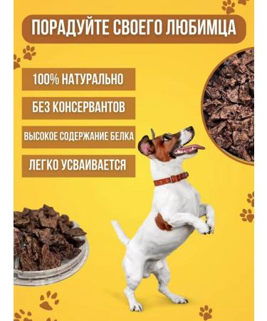 Delicious treats for the cutie Beef spleen of beef for dogs 200 g - Buy Online on GoSupps.com