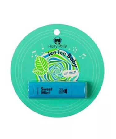 HOLLY POLLY Lip balm moisturizing hygienic lipstick mint - Buy Online on GoSupps.com