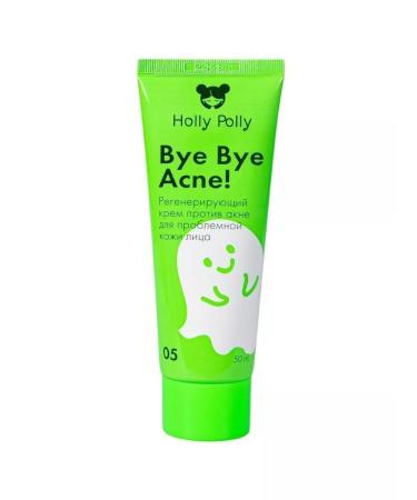 HOLLY POLLY Facial cream from acne matting moisturizer 50 ml - Buy Online on GoSupps.com