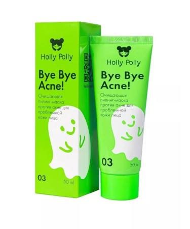 HOLLY POLLY Face mask cleansing of black dots and acne 50 ml - Buy Online on GoSupps.com