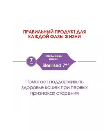 ROYAL CANIN Dry food Sterilized 7+ for castrated cats 3.5 kg - Buy Online on GoSupps.com