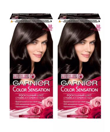 Garnier Sensation 3.0 Luxurious chestnut cream 2pcs