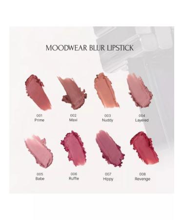 MUZIGAE MANSION Lipstick Moodwear Blur Lipstick (006 Ruffle) - Buy Online on GoSupps.com