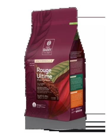 Cacao Barry Cocoa natural rouge ultime fat content 20-22% 1 kg - Buy Online on GoSupps.com