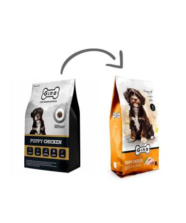 Gina Dry food for puppies with chicken - 7.5 kg - Buy Online on GoSupps.com