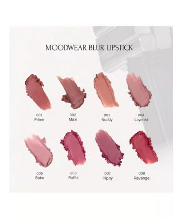 MUZIGAE MANSION Lipstick Moodwear Blur Lipstick 008 Reveng - Buy Online on GoSupps.com
