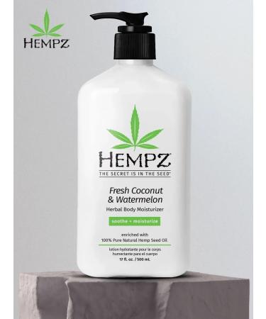 HEMPZ Moisturizing coconut and watermelon 500ML milk - Buy Online on GoSupps.com